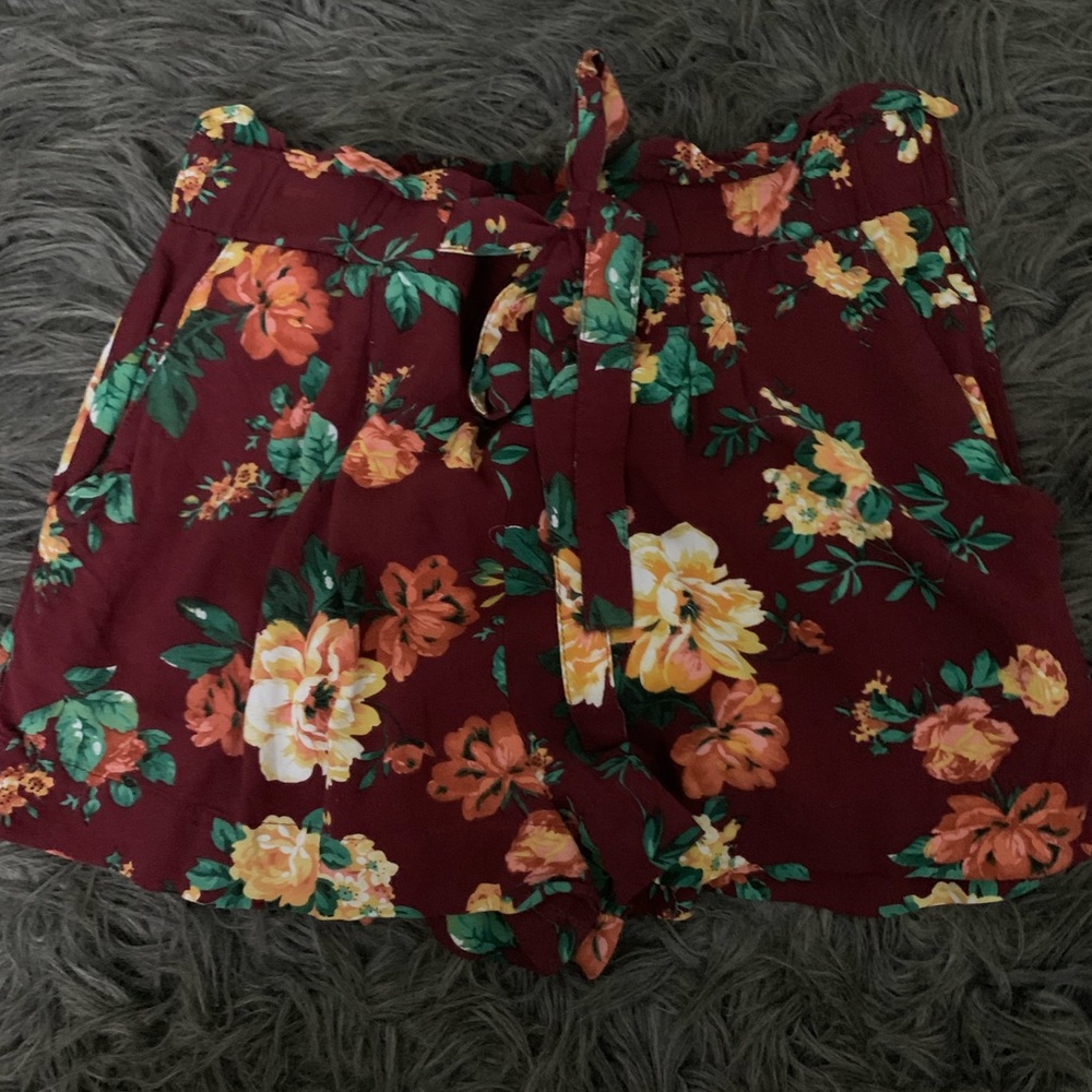 Floral Flowy Shorts